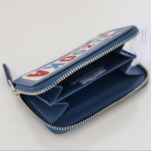 Ltd. Coach Bazooka Gum ID/Coin Zip Wallet - Picture 4 of 6